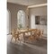 Manhattan Comfort 9-Piece Rockaway 70.86 Dining Set in Nature with 8 Hamlet Side and Arm Chairs 8-DT02DCCA03-NA - alternate 1